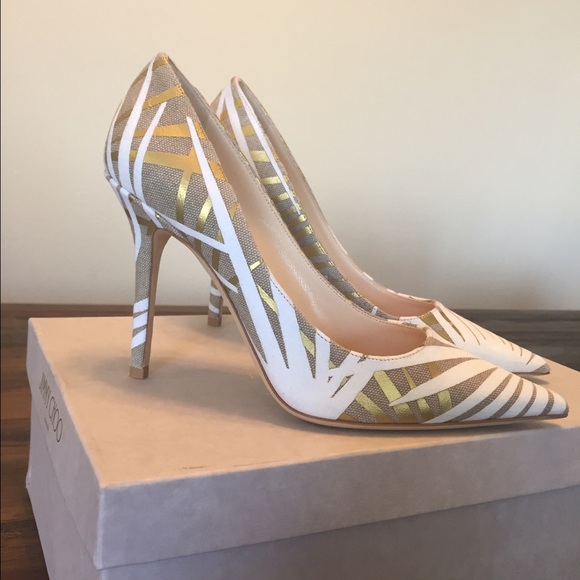 New Jimmy Choo Shoes Abel Pointy Toe Pumps Size 8