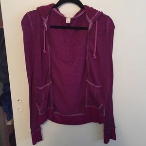 Zip up sweatshirt