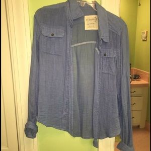 Free People lightweight flannel