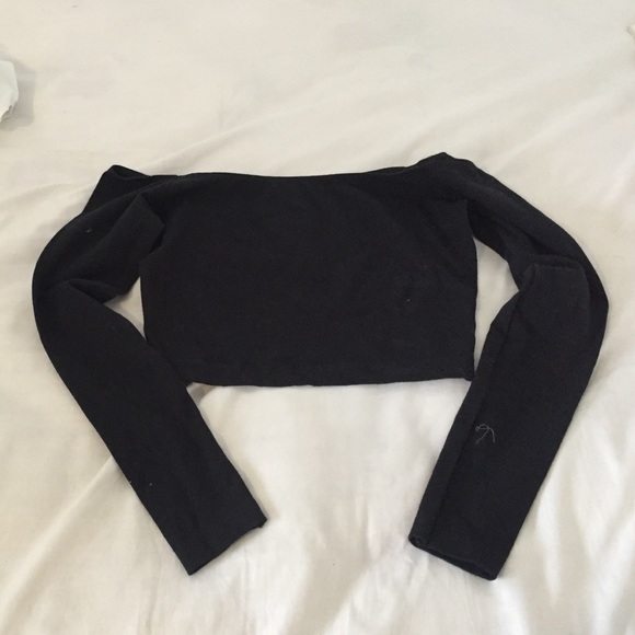 American apparel off the shoulder top