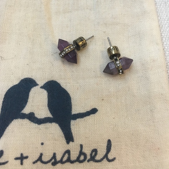 Chloe and Isabel crystal earrings