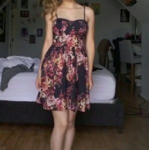 Floral band of gypsies dress