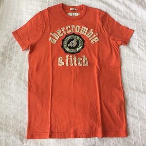 Orange Abercrombie kids tshirt