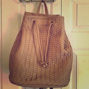 Woven backpack