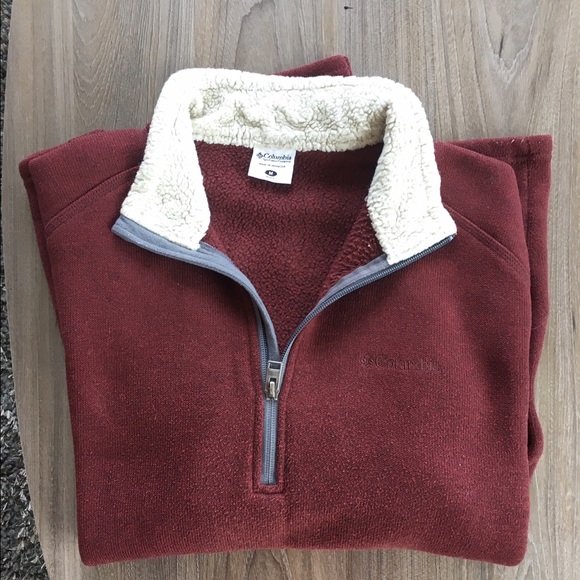 Maroon Columbia pullover