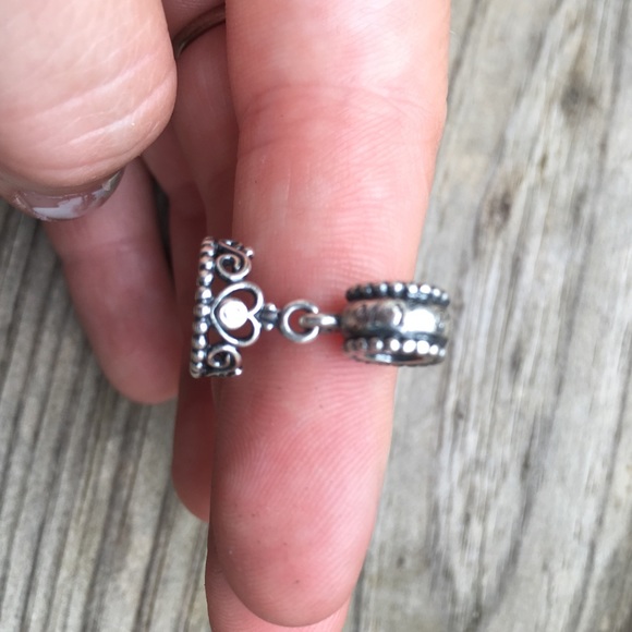 Pandora "My princess, clear CZ" charm