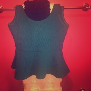 Anthropologie Sleeveless Flared Work Attire Tank