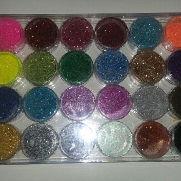 24ct Loose Glitter Pallet