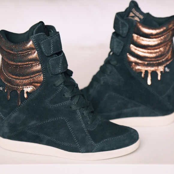 Alicia Keys for Reebok wedge sneakers