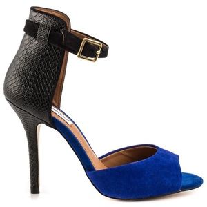 Steve Madden Stepout Black Blue Women's Shoes