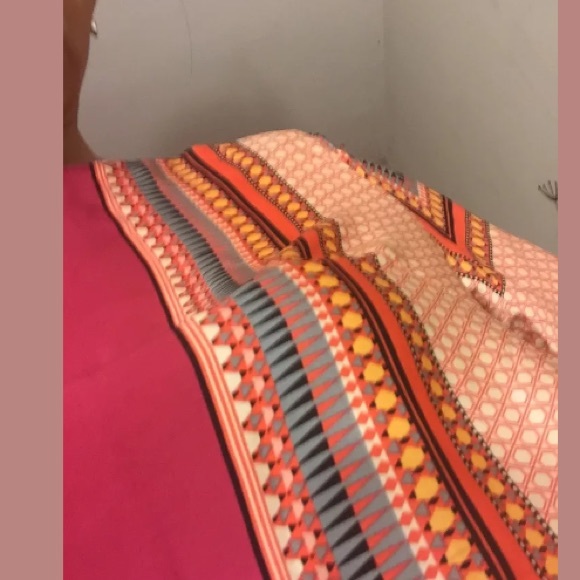 Lulu&love mini dress multicolor ethnic size s/m - Picture 3 of 3