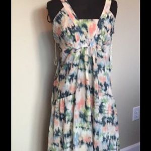 Jessica Simpson Floral Maxi Maternity Sundress