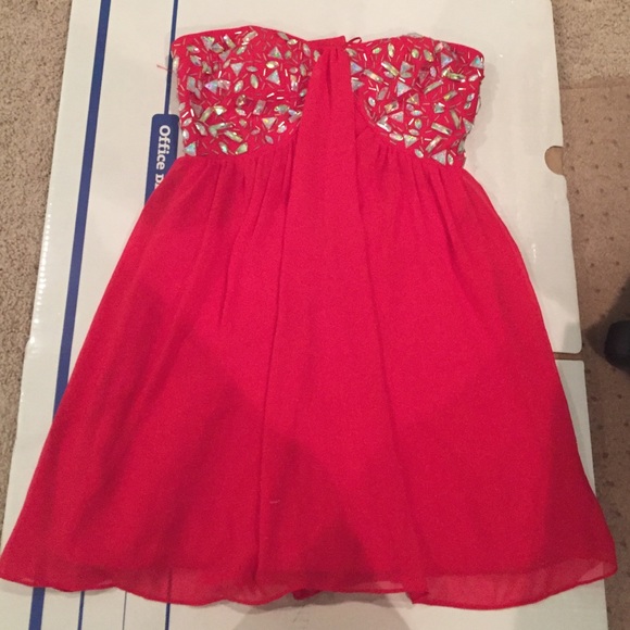 Red dress