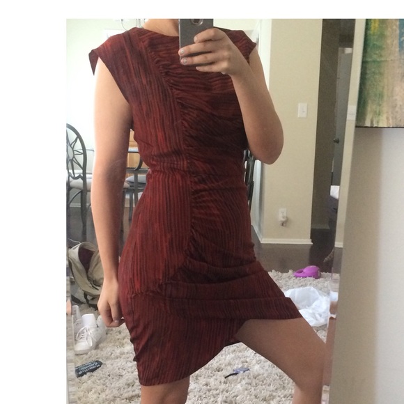 100% silk No. 6 store New York dress size 2 - Picture 5 of 5