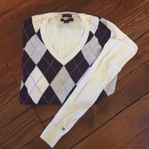 Tommy Hilfiger Argyle Sweater