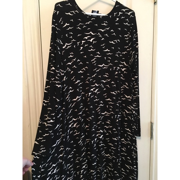 ASOS Curve Dresses & Skirts - ASOS Curve Skater Dress with Bird Pattern