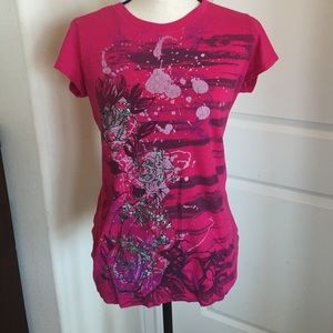 Hot Pink tee