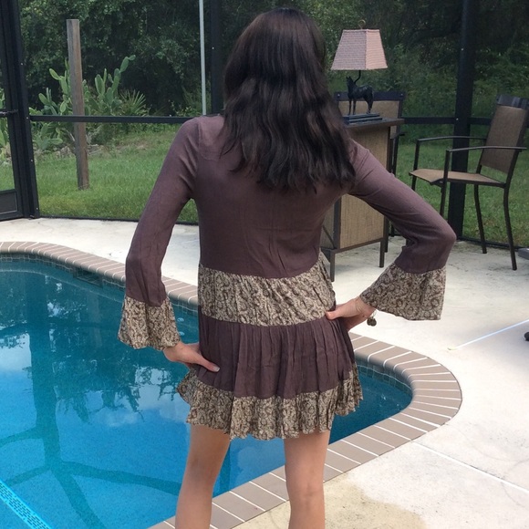 Crepe Mini Dress/Tunic - Picture 3 of 3