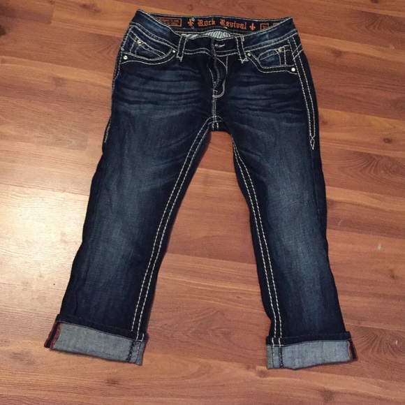 Rock revival capris