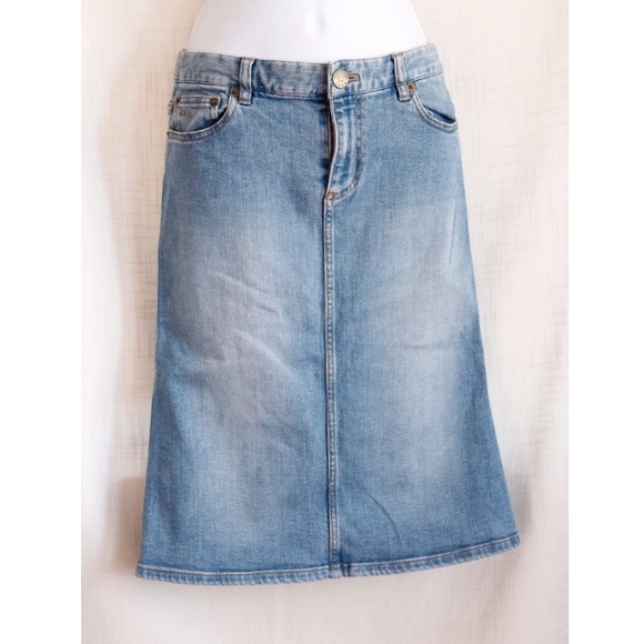 Marc By Marc Jacobs Denim Skirt