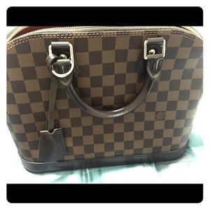 LOUIS VUITTON ALMA PM DAMIER EBENE