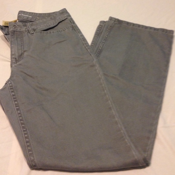 Liz Claiborne Denim - Size 10 gray Liz Claiborne slim bootcut jeans