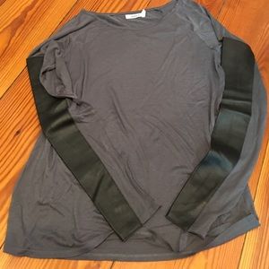 Aiko long sleeve crew neck top