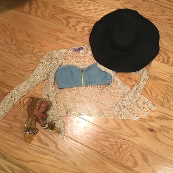 Denim Bandeau
