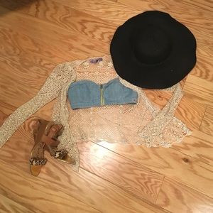 Denim Bandeau