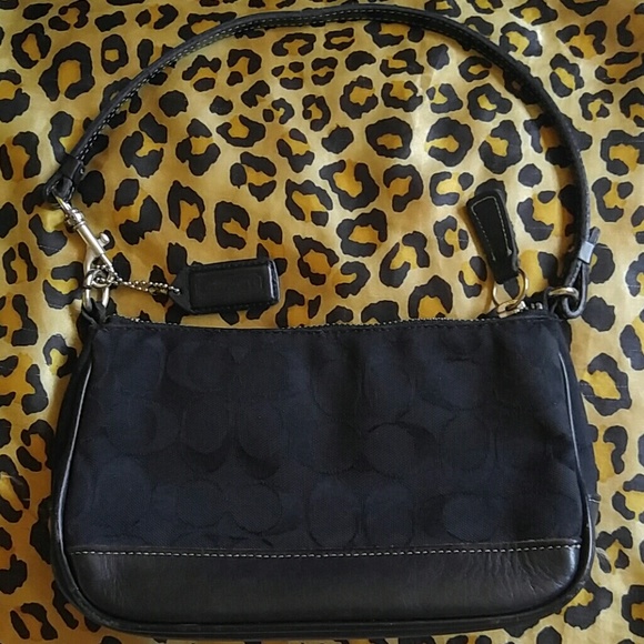 Small Black Coach Purse!