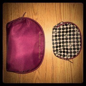 Adrienne Vittadini makeup bags (set of 2)