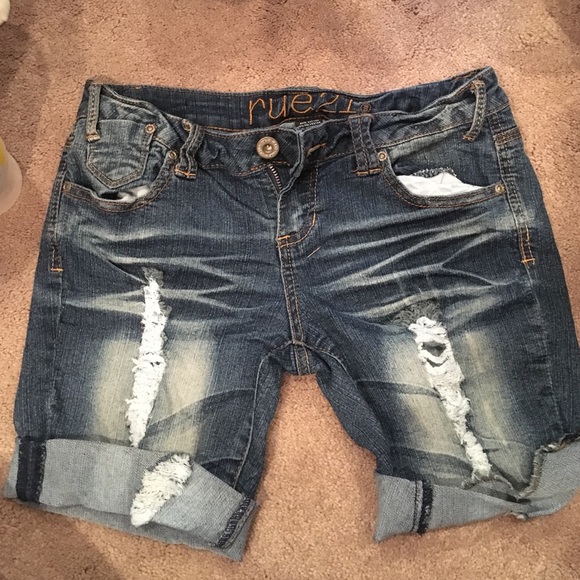 rue 21 Jean shorts size 5/6