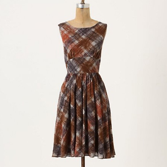 Autumn Cross Hatch Dress