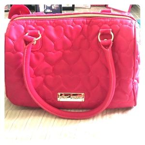 Pink Betsey Johnson purse