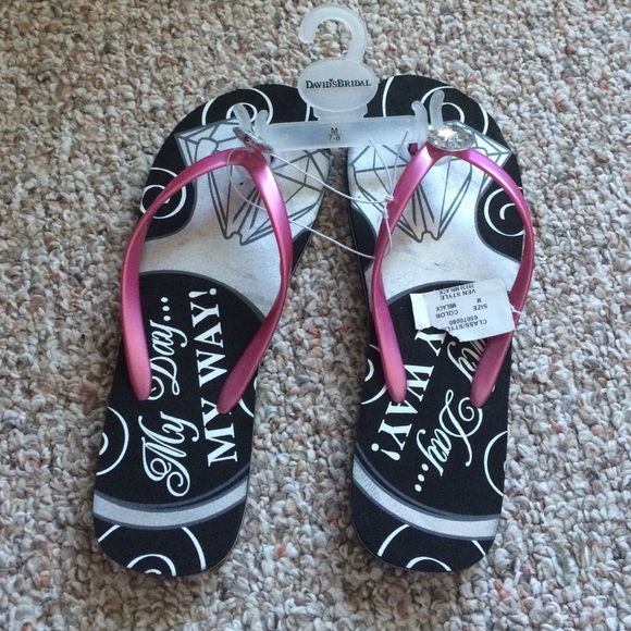 Bridal flip flops