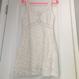 Free People White Lace Dress