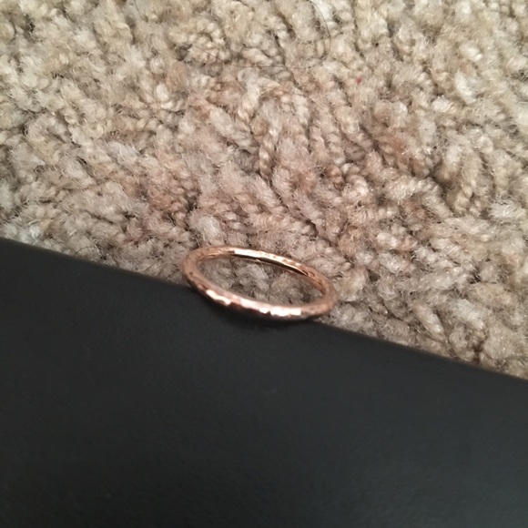 monica vinader siren hammered ring