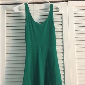Green sun dress