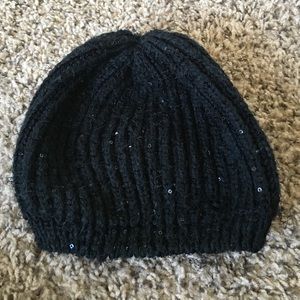 Black Beany with glitter