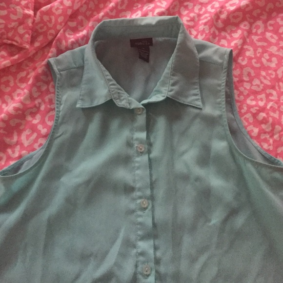 Mint button down - Picture 3 of 3