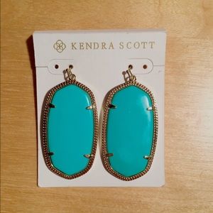 Kendra Scott Danielle earrings in Teal