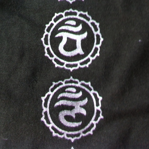 Chakra Yantra dark green swimsuit or leotard - Picture 2 of 3