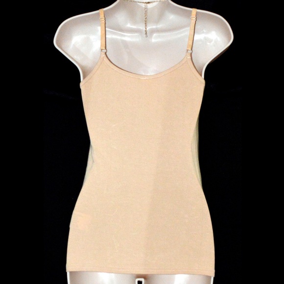 💲⬇️ Cami bead and sequin beige top size S NWT - Picture 3 of 4