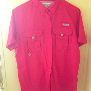 Columbia pink PFG shit