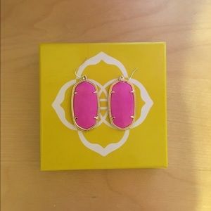 Kendra Scott Danielle earrings in magenta
