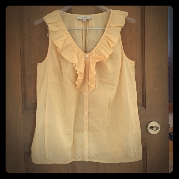 LOFT Yellow Top