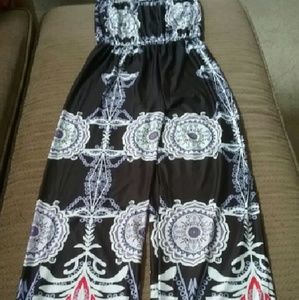 Medium sized full - lengthed romper