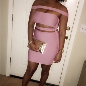 Lavender Bandage Dress