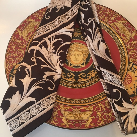 Versace Other - ⭐️SALE! VERSACE TIE 100% AUTHENTIC FINAL PRICE