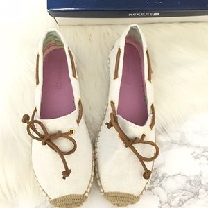 Sperry Katama Ivory Canvas
